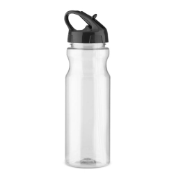 Bidon ze słomką TRANCE 700 ml - czarny