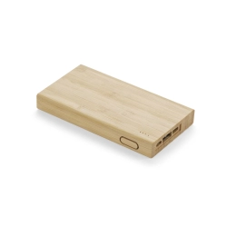Power bank SILVA 8000 mAh - kolor brązowy