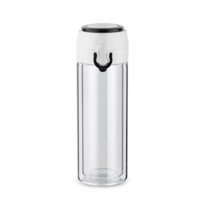 Bidon szklany VAKO 260 ml kolor czarny