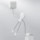 2081 | Xoopar Mr. Bio Charging cable kolor biały (LT41004-N0001)