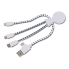 2081 | Xoopar Mr. Bio Charging cable kolor biały (LT41004-N0001)