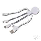 2081 | Xoopar Mr. Bio Charging cable kolor biały (LT41004-N0001)
