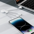 2081 | Xoopar Mr. Bio Charging cable kolor biały (LT41004-N0001)