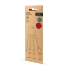 2087 | Xoopar Octopus Charging cable kolor czerwony (LT41005-N0021)