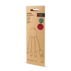 2087 | Xoopar Octopus Charging cable kolor czerwony (LT41005-N0021)