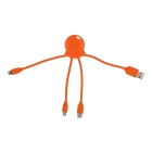 2087 | Xoopar Octopus Charging cable kolor pomarańczowy (LT41005-N0026) 2087 | Xoopar Octopus Charging cable kolor pomarańczowy (LT41005-N0026)