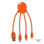 2087 | Xoopar Octopus Charging cable kolor pomarańczowy (LT41005-N0026) 2087 | Xoopar Octopus Charging cable kolor pomarańczowy (LT41005-N0026)