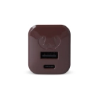 2WC30 I Fresh 'n Rebel Mini Charger USB-C + A PD // 30W kolor deep mauve (LT49407-N0046)