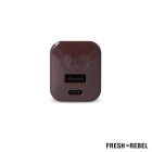 2WC30 I Fresh 'n Rebel Mini Charger USB-C + A PD // 30W kolor deep mauve (LT49407-N0046)