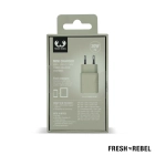 2WC30 I Fresh 'n Rebel Mini Charger USB-C + A PD // 30W kolor dried green (LT49407-N0049)
