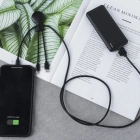3199 | Xoopar Mr. Bio Powerbank and Cable pack 7000mAh kolor czarny (LT41713-N0002)