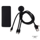 3199 | Xoopar Mr. Bio Powerbank and Cable pack 7000mAh kolor czarny (LT41713-N0002)