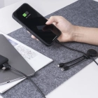 3199 | Xoopar Mr. Bio Powerbank and Cable pack 7000mAh kolor czarny (LT41713-N0002)