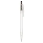 Długopis R-PET kolor transparentny / czarny (LT80562-N0402)