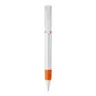 Długopis S40 Grip nieprzezroczysty kolor biały / pomarańczowy (LT87544-N0126) Długopis S40 Grip nieprzezroczysty kolor biały / pomarańczowy (LT87544-N0126)