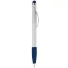 Długopis Cosmo Stylus Grip kolor biały / ciemnoniebieski (LT87695-N0110)