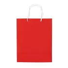 Papierowa torba średnia kolor czerwony (LT91512-N0021)