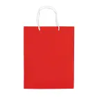 Papierowa torba średnia kolor czerwony (LT91512-N0021)