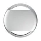 Stylowa ładowarka bezprzewodowa 5W kolor srebrny (LT95077-N0005)