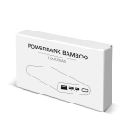 Powerbank Bamboo 5000 mAh kolor naturalny (LT95513-N0094)