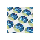 Vinyl Sticker Okrągły Ø 20 mm kolor złoty (LT99135-N0006)