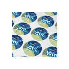 Vinyl Sticker Okrągły Ø 25 mm kolor złoty (LT99136-N0006)