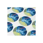 Vinyl Sticker Okrągły Ø 45 mm kolor srebrny (LT99140-N0005) Vinyl Sticker Okrągły Ø 45 mm kolor srebrny (LT99140-N0005)