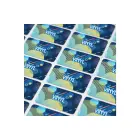 Vinyl Sticker Prostokątny 50x20mm kolor transparentny (LT99145-N0004)