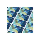 Vinyl Sticker Prostokątny 80x25mm kolor złoty (LT99147-N0006)