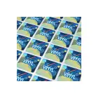 Vinyl Sticker Kwadratowy 10x10mm kolor biały (LT99149-N0001)