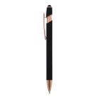 Ballpen Paris Deluxe Metal Rubberised kolor czarny (LT87783-N0002) Ballpen Paris Deluxe Metal Rubberised kolor czarny (LT87783-N0002)