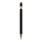 Ballpen Paris Deluxe Metal Rubberised kolor czarny (LT87783-N0002) Ballpen Paris Deluxe Metal Rubberised kolor czarny (LT87783-N0002)