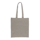 Bawełniana torba na zakupy z recyklingu 38x42x10cm kolor jasnoszary (LT95199-N0062)