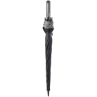 Deluxe 25 automatycznie otwierany parasol z podwójną czaszą kolor czarny / szary (LT97101-N0261)