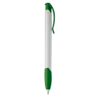 Długopis Apollo (kolor nietransparentny) kolor biały / zielony (LT87100-N0131)