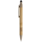 Długopis bambusowo-słomkowy Stylus kolor beżowy / czarny (LT87282-N5502)