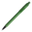 Długopis Baron Extra nieprzezroczysty kolor zielony / czarny (LT80914-N3102)