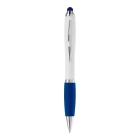 Długopis biały Hawaï stylus kolor biały / ciemnoniebieski (LT80433-N0110)
