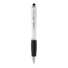 Długopis biały Hawaï stylus kolor biały / czarny (LT80433-N0102)