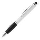 Długopis biały Hawaï stylus kolor biały / czarny (LT80433-N0102)