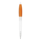 Długopis Bio-S! Clear przejrzysty kolor ecru / pomarańczowy (LT87549-N5426)