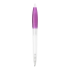 Długopis Bio-S! Clear przejrzysty kolor ecru / różowy (LT87549-N5476)