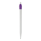 Długopis Cosmo kolor biały / purpurowy (LT87612-N0172)