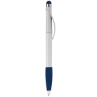 Długopis Cosmo Stylus Grip kolor biały / ciemnoniebieski (LT87695-N0110)