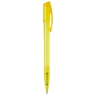Długopis Deniro Frosty kolor ecru / żółty (LT87952-N5441)