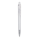 Długopis Ducal Clear przejrzysty kolor transparentny / biały (LT80917-N0401)