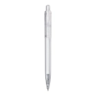 Długopis Ducal Clear przejrzysty kolor transparentny / biały (LT80917-N0401)