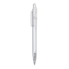 Długopis Ducal Clear przejrzysty kolor transparentny / biały (LT80917-N0401)