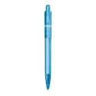 Długopis Ducal Clear przejrzysty kolor transparentny / jasnoniebieski (LT80917-N0412)