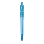 Długopis Ducal Clear przejrzysty kolor transparentny / jasnoniebieski (LT80917-N0412)